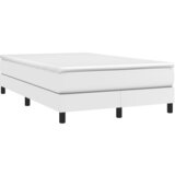  The Living Store Box spring postelja z vzmetnico bel 120x190 cm umetno usnje - Box Spring Postelja, (21500006) | Shoptok.si