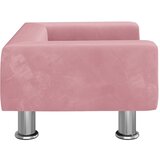 Krevet za pse ružičasti 50x40x26,5 cm baršunasti | Eponuda.com