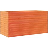  Vrtna sadilica voštano smeđe boje 90 x 40 x 46 cm od borovine | shoptok.hr