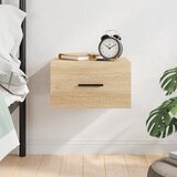 vidaXL Stenska nočna omarica sonoma hrast 35x35x20 cm | Shoptok.si