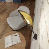  Zidno svetilo LOTUS 1xE14/10W/230V crna/zlatna | Eponuda.com