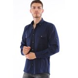 Dewberry G722 MEN'S SHIRT-NAVY BLUE | Shoptok.si