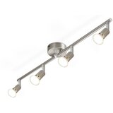 Nettlife 4 moderne stropne svetilke za dnevno sobo GU10 330° vrtljiva svetilka iz nerjavečega jekla za spalnico v zaprtih prostorih (brez žarnice), (22116667) | Shoptok.si