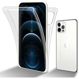 Cadorabo Ohišje, združljivo z Apple iPhone 12 / 12 PRO in transparentno - 360-stopinjska zaščita celotnega telesa - Zaščita spredaj in zadaj, vsestranska zaščita s ščitnikom zaslona, (20860494) | Shoptok.si