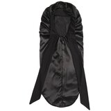 INF satenasta spalna kapa s pentljo, mehka spalna kapa za ženske black, (21732349) | Shoptok.si