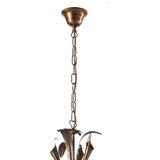  ONLI - Luster na lancu LUCREZIA 5xE14/6W/230V bronzana | Eponuda.com