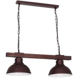  Luster na lancu HAKON 2xE27/60W/230V tamne boje | Eponuda.com