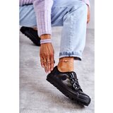 Big Star Fashionable Lacquered Sneakers KK274044 Black Cijene