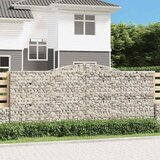  Lučne gabionske košare 25kom 400x50x160/180cm pocinčano željezo | shoptok.hr