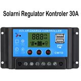  Solarni Regulator Kontroler 12V/24V 30A | ePonuda.com