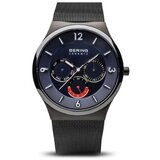 Bering muški analogni ručni sat 33440-227 sale brushed black Cene
