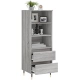  Visoka komoda boja hrasta 40x36x110 cm od konstruiranog drva | shoptok.hr