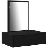 vidaXL črna hrast inženirski les 60 x 40 x 70 cm shranjevanje | Shoptok.si