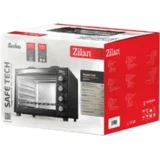 Mini pečica, 2 kuhalni plošči, 45 l, 3200 W, črna - ZLN2935
