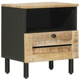  Noćni ormarić Prirodna 40 x 33 x 46 cm Čvrsto drvo manga - 1 | shoptok.hr