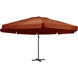  Vrtni suncobran s aluminijskim stupom 600 cm terakota | shoptok.hr