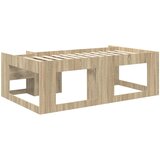  Krevet za djecu s ladicama Hrast sonoma 90 x 190 cm | shoptok.hr