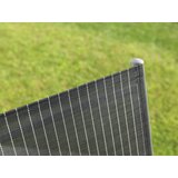 Ambia Garden ZLOŽLJIV VRTNI SEDEŽ aluminij črna, srebrne barve, bela | Shoptok.si