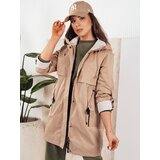 DStreet MEROY Women's Parka Jacket Beige | shoptok.hr