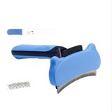 INF Glavnik za razmršenje dlake za mačke in pse, jeklo+PP Blue, (5000326695) | Shoptok.si