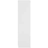  Visoka komoda sa staklenim vratima bijela 35 x 37 x 142 cm | shoptok.hr
