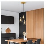 Opviq Luster Kofi-N-1095-1, 35x35x141cm, IP20, Zlatno-crna boja | Eponuda.ba