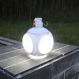 rasklopiva solarna lampa sa 5 sijalica