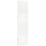 Sobna pregrada s 5 panela bijela 200 x 180 cm čelična | Eponuda.ba