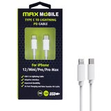 Max Mobile data kabel i-phone lightning-type c pd 3A,20W 1.5m bijeli Cijene