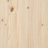 vidaXL okvir za krevet od masivne borovine 140 x 190 cm | shoptok.hr