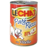 Lechat pašteta za mačke sa teletinom, 400g
