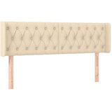  Posteljno vzglavje krem 163x16x78/88 cm blago, (20951702) | Shoptok.si