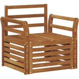  Zunanji kavč Masiven les akacije Naravna, (5000270341) | Shoptok.si