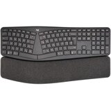 Logitech ERGO K860 grafitna brezžična ergonomska tipkovnica s slovenskimi tipkami | Shoptok.si