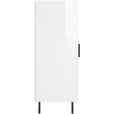  Komoda sjajna bijela 34,5 x 34 x 90 cm od konstruiranog drva | shoptok.hr