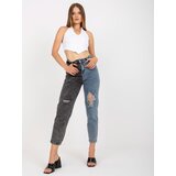 RUE PARIS Trousers jeans-RO-SP-PNT-01-1.70-black-blue | Shoptok.si