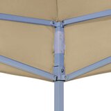 Krov za šator za zabave 6 x 3 m bež 270 g/m² | shoptok.hr