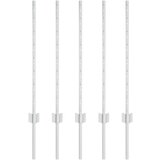 vidaXL Stupovi Ograde 5 kom U-oblik 80 cm Galvanizirani čelik | shoptok.hr