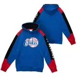 muški Los Angeles Clippers Mitchell & Ness Fusion pulover sa kapuljačom