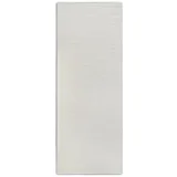 Krem ručno rađena staza od mješavine vune 80x200 cm Pradesh Natural White –