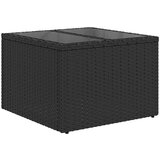 vidaXL 8-dijelni set vrtnih sofa od poliratana s jastucima crni | shoptok.hr