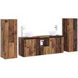  Set namještaja za kupaonicu 5 kom. Staro drvo | shoptok.hr