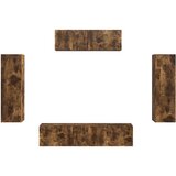 3 TV omarica 5 pcs Dimljeni oreh - - Rjava - 65.4 - 31 x 29,5 x 100 cm - 2025-vidaXL-Uvoz_2 | Shoptok.si