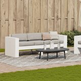  Vrtni trosjed bijeli 189 x 60 x 62 cm od masivne borovine | Eponuda.com