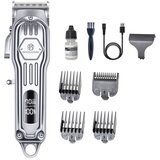 INF Metalni brezžični strižnik z 2000mAh baterijo, 7000RPM in LED zaslonom Silver, (5000339576) | Shoptok.si