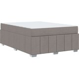  Konstrukcija postelje z vzmetnico Taupe 160 x 200 cm blago, (5000126819) | Shoptok.si