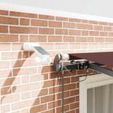 Tenda na automatsko uvlačenje s LED smeđa 300 x 250 cm | Eponuda.com