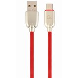 Gembird CC-USB2R-AMCM-2M-R Premium Type-C USB polnilni in podatkovni kabel 2 m rdeč, (5000263436) | Shoptok.si