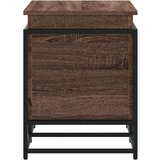 vidaXL Kutija za pohranu s poklopcem 100x40x51,5 cm konstruirano drvo | shoptok.hr