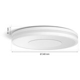 Philips 32610/31/P6 - LED prigušiva svetiljka Hue BEING LED/27W/230V + daljinski upravljač | Eponuda.com